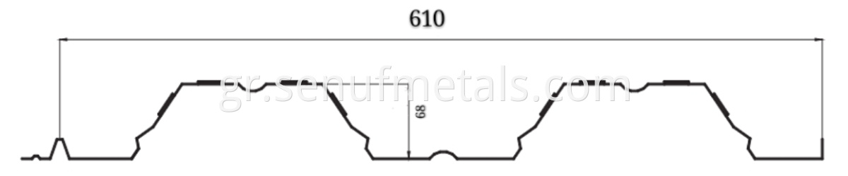 Decking floor drawing